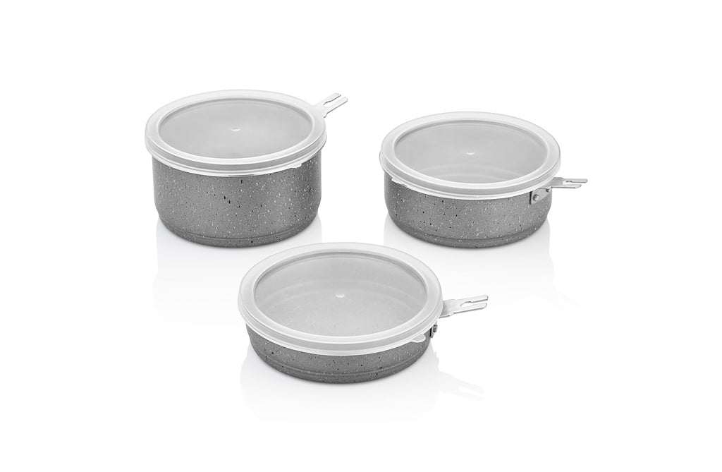 4-Pieces Detachable Handle Mini Pan With Lid | Mini Cooking Set | Papilla's Best Cookware