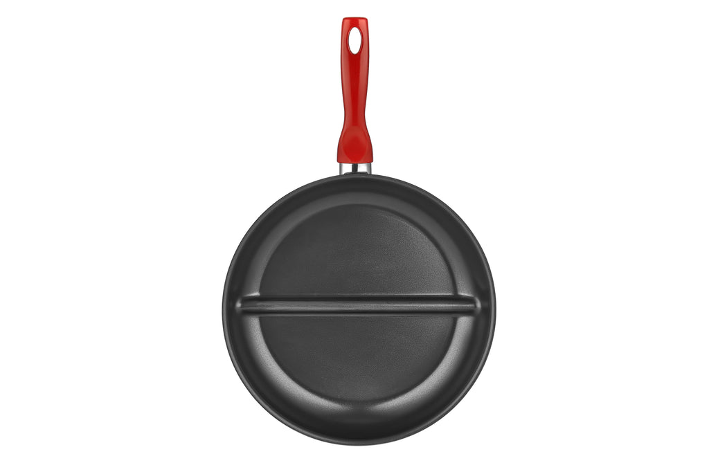 11-inch Divided Cooking Pan | Nontoxic & Nonstick Pans | Papilla's Best Cookware