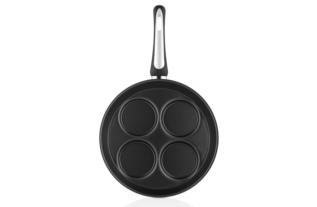 Papilla's Best Cookware |4-Pieces Detachable Handle Mini Pan with Lid |Mini Cooking Set